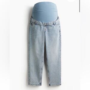 H&M Mama Straight Ankle Jeans, Size M